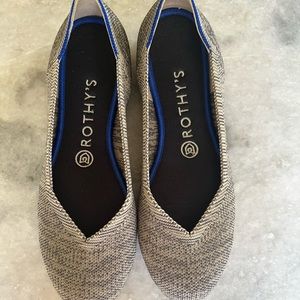 Rothy’s round toe grey size 7.5.